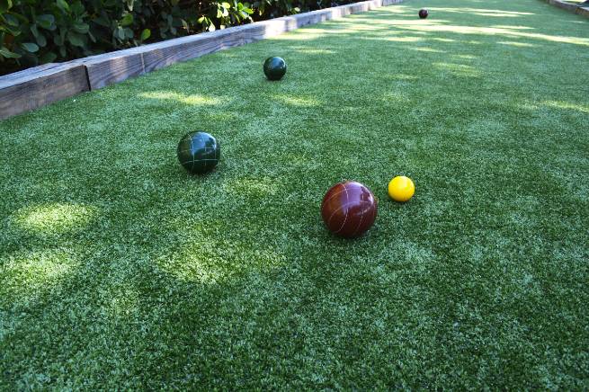 Metro New York synthetic bocce ball turf